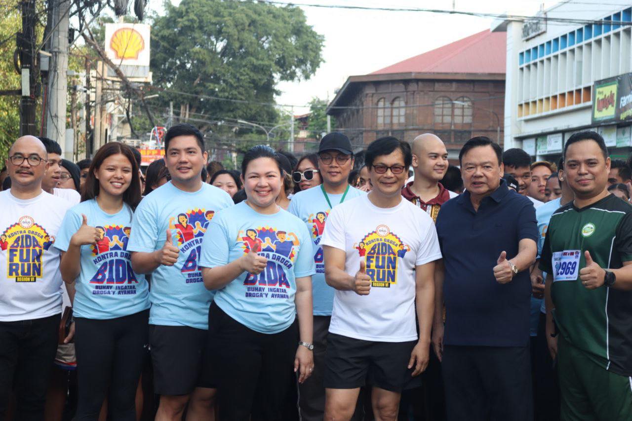 Iloilo City holds BIDA Rise and Run vs. drugs - IBS Digital Network