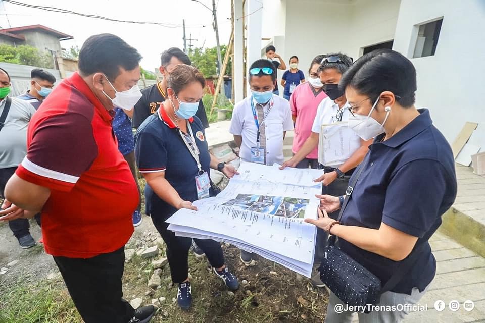 Iloilo City's Mayor Jerry Treñas oversees a site inspection of the Uswag Dialysis Center in Barangay San Isidro to ensure it progresses smoothly, aiming to promptly offer free services to residents.