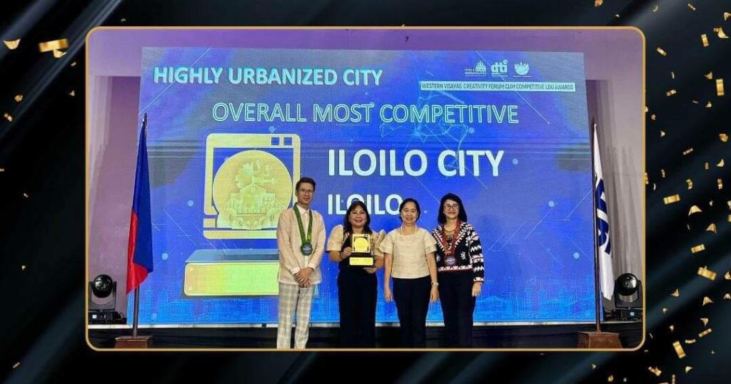 Iloilo City named Overall Most Competitive Highly Urbanized City